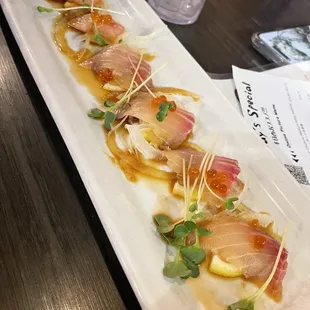 Red Snapper Carpaccio