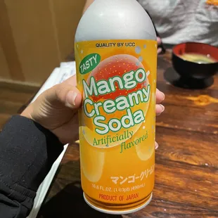 Mango cream soda