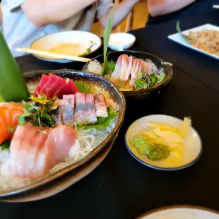 sushi and sashimi, sushi, food, sashimi