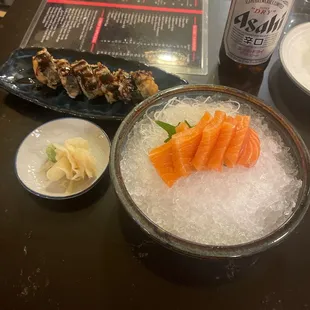 Salmon Sashimi