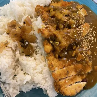 Chicken katsu curry