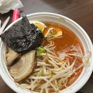 Shio Ramen (spicy broth)