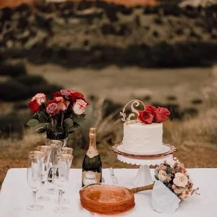 Our wedding cake