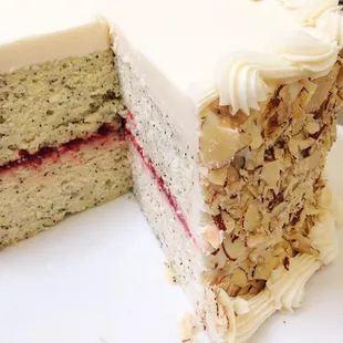 Almond Poppyseed Cake variation