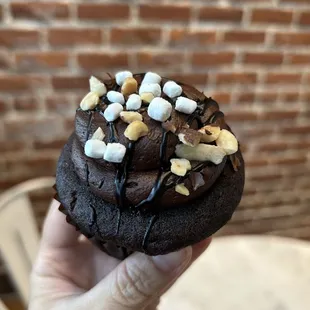 Rocky Road cupcake