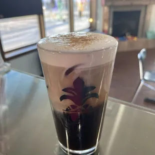 Caramel cold foam Churro cold brew