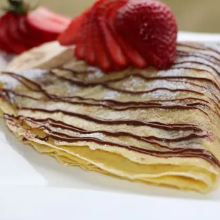 Freshly made Nutella Crepes!!