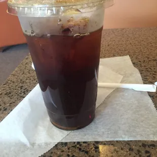 My iced coffee. Delish!