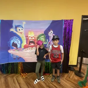 Cute picture set up area