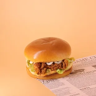 Spicy chicken sandwich