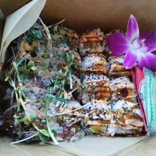 They have vegan sushi