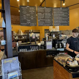 Baristas at work