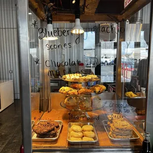Pastry Case, all gluten free!