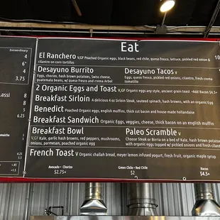 Food Menu