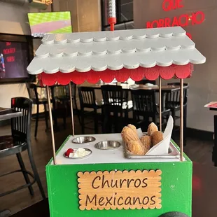 CHURROS  Nutella, caramel, Chocolate Abuelita