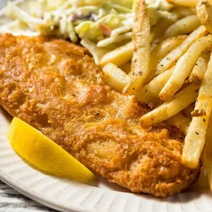 fish and chips, fish, seafood, food