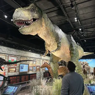T. Rex animatronic