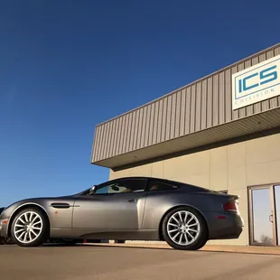 Aston Martin carbon fiber repairs.