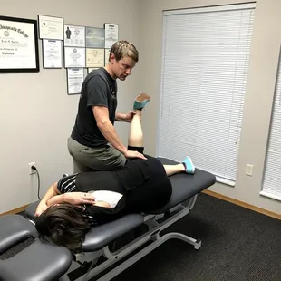 chiropractic adjustment
