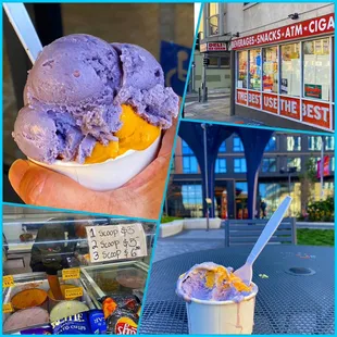 Montage of images from Icu Market Deli &amp; Ice Cream