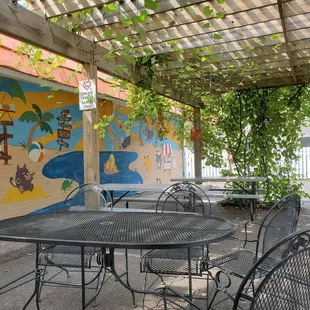 Patio seating