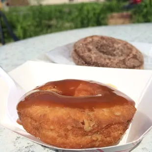 Fresh Mexican donuts are made to order.