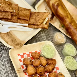 Punugulu, Mysore Masala Dosa & Egg Dosa