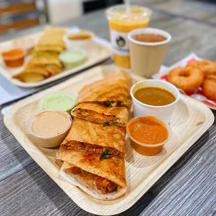 Vijayawada Chicken Dosa (IG: @gwenlloves)