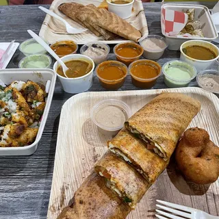 Andhra Karam Dosa