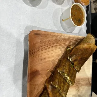 Palak Paneer Dosa