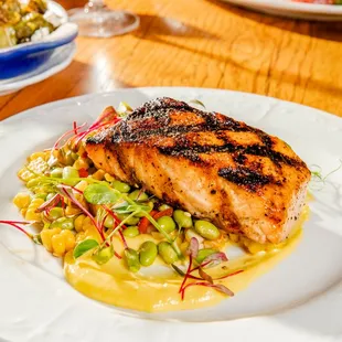 grilled seafood, grilled fish, seafood, fish, food