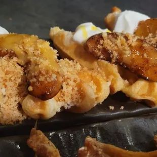 Chicken and waffles