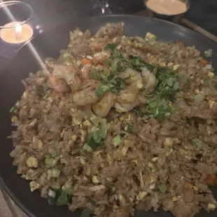 Nola bowl with shrimp