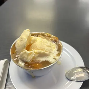 Cobbler &amp; ice cream