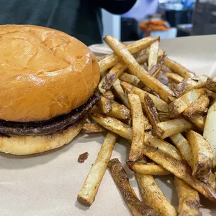 Delicious Smashburger and Fresh Cut Fries
