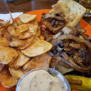 Steak sandwich was amazing