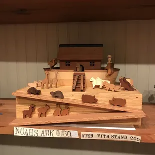 Wooden Noah&apos;s ark