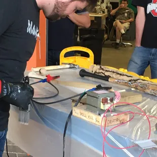 Electrifying wood!!!