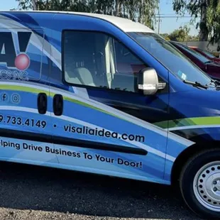 Vinyl Van Wrap for IDEA! Printing &amp; Graphics