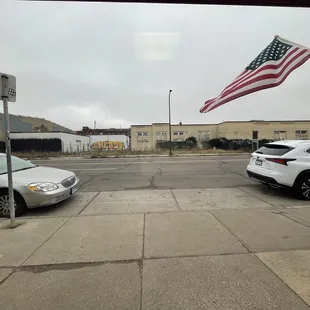 Outside