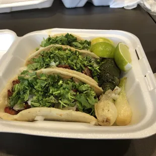 3 delicious tacos