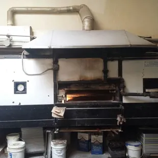 One of largest &amp; oldest brick ovens in California. 100 years old.