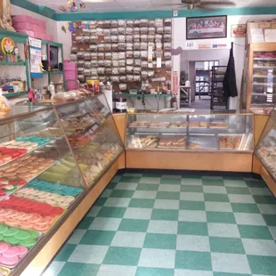 a variety of baked goods