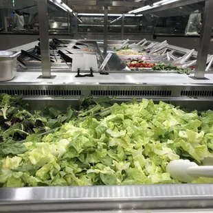 Salad bars are open again!