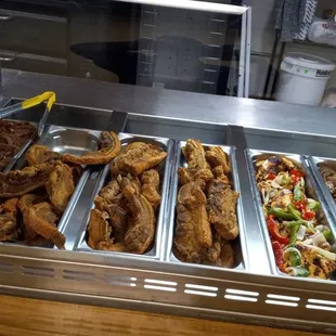 Fresh from the kitchen! Stop by today and have a taste of our delicious hot food!