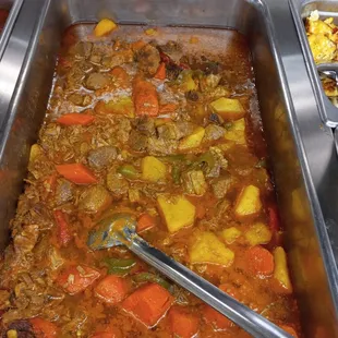 Fresh from the kitchen! Stop by today and have a taste of our delicious hot food!