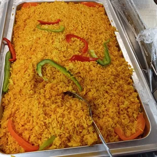 Fresh from the kitchen! Stop by today and have a taste of our delicious hot food!