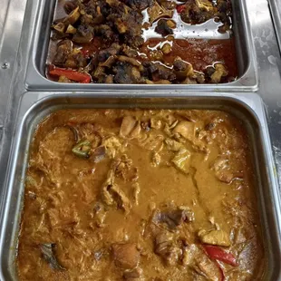 Fresh from the kitchen! Stop by today and have a taste of our delicious hot food!