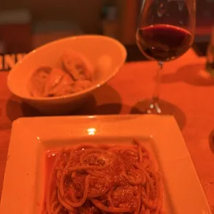 food, pasta dish, pasta