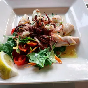 Calamari e Rughetta / so delicious!